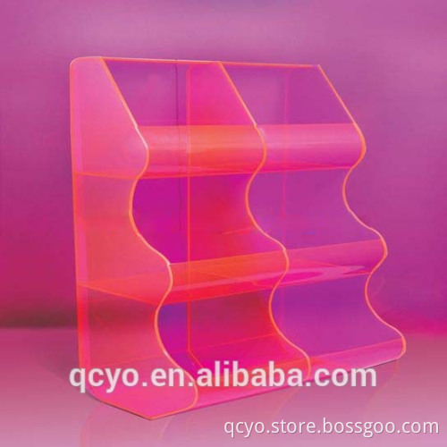 crystal acrylic display stand of wedding